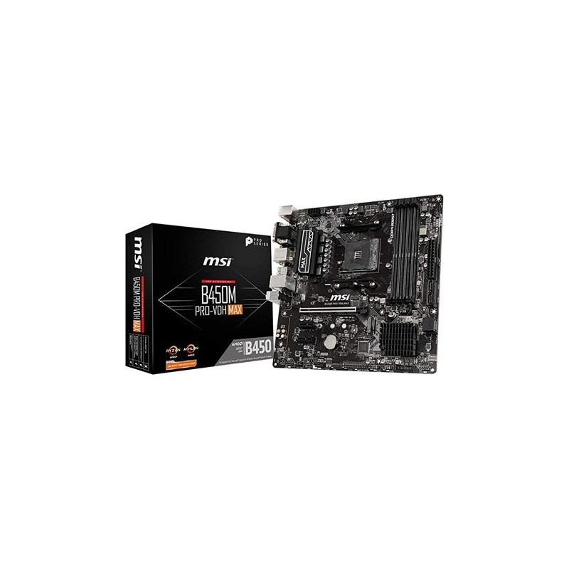 MSI B450M PRO-VDH MAX (AM4) (D)