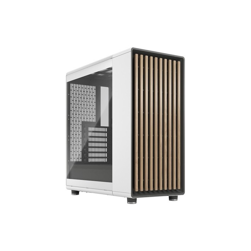 PC- Case Fractal Design North Chalk White TG