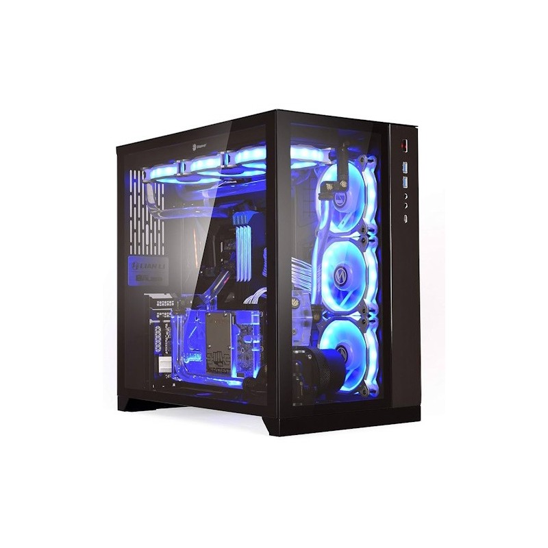 PC- Case Lian Li PC-O11DX Dynamic schwarz - Tempered Glass