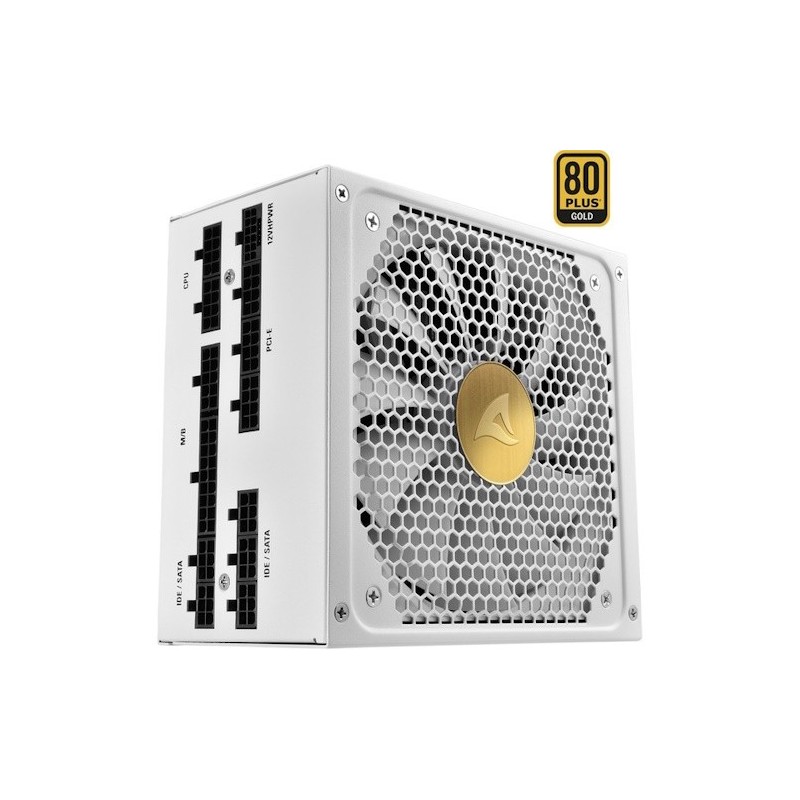 Power SupplySharkoon Rebel P30 White 1000W 80+ Gold