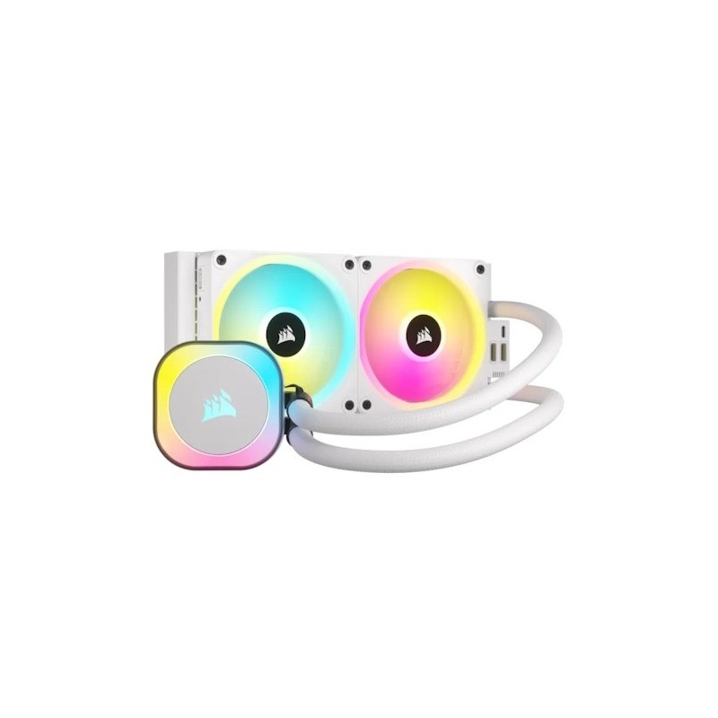 Cooler Corsair iCUE H100i RGB AIO White - Wasserkühlung CW-9061005-WW