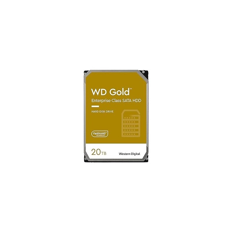 HDD WD Gold WD202KRYZ 20TB/600/72 Sata III 512MB (D)