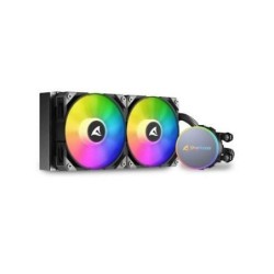 Cooler Sharkoon S70 RGB 2 Lüfter schwarz AiO-Wasserkühlung