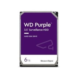 HDD WD Purple WD64PURZ 6TB - 6Gb/s Sata III 256MB (D)