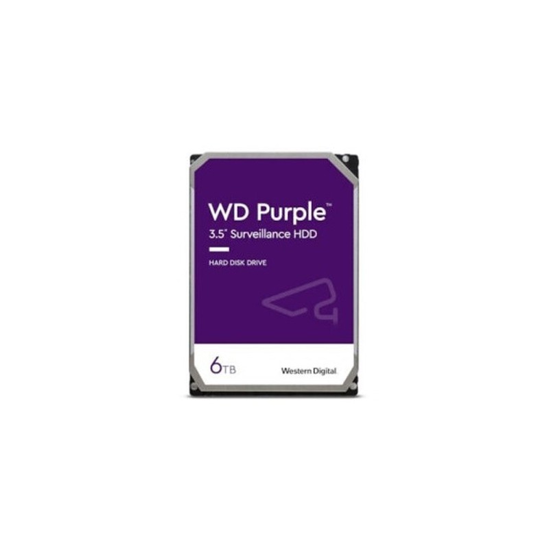 HDD WD Purple WD64PURZ 6TB - 6Gb/s Sata III 256MB (D)