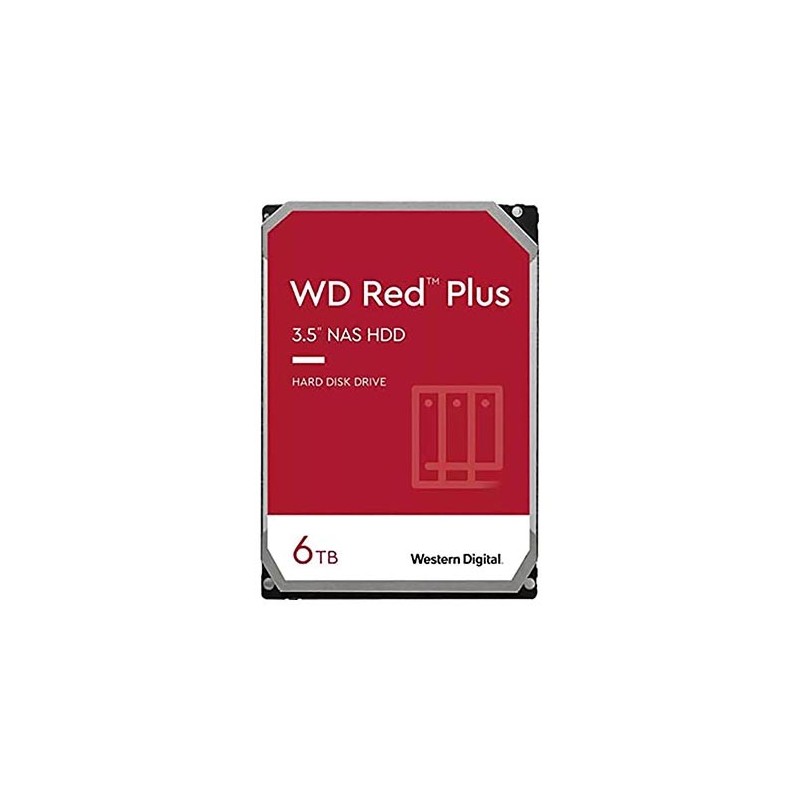 HDD WD Red Plus WD60EFPX 6TB/8,9/600 Sata III 256MB (D)