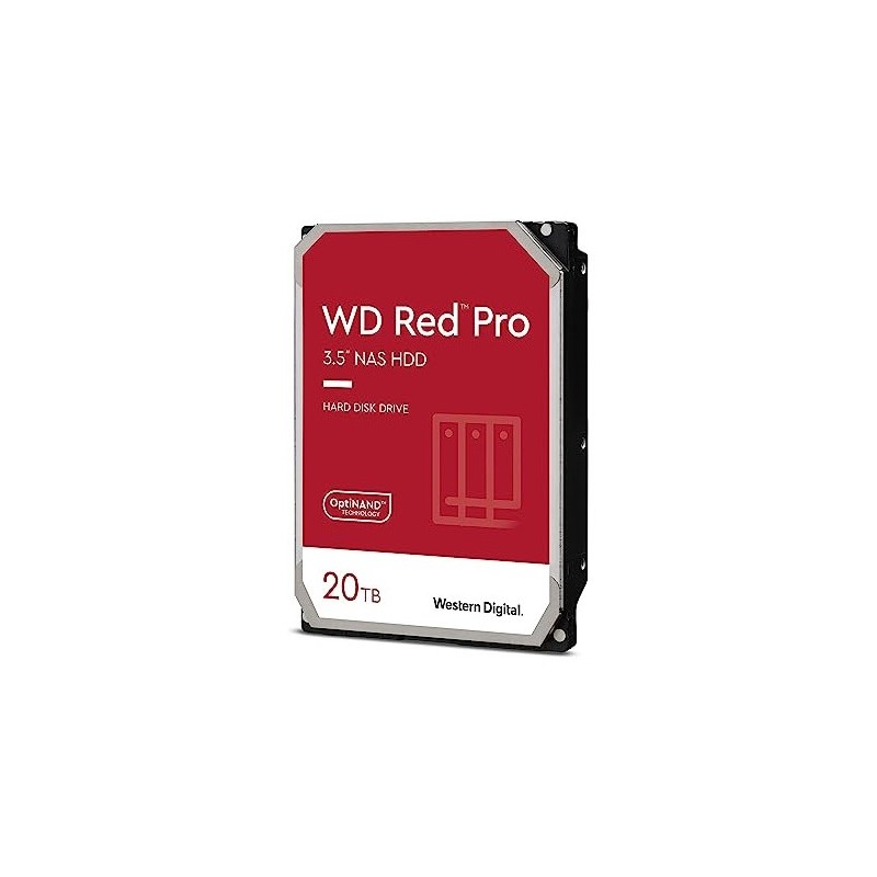 HDD WD Red Pro WD201KFGX 20 TB - intern - 3.5