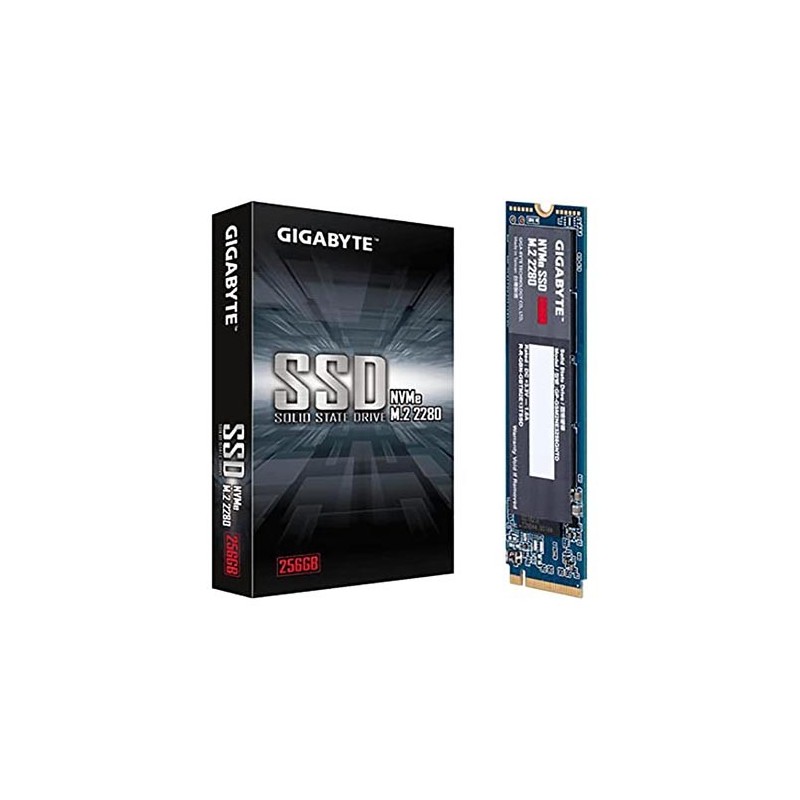 SSD GIGABYTE 256GB M.2 PCIe GP-GSM2NE3256GNTD PCIe 3.0 x4 NVME