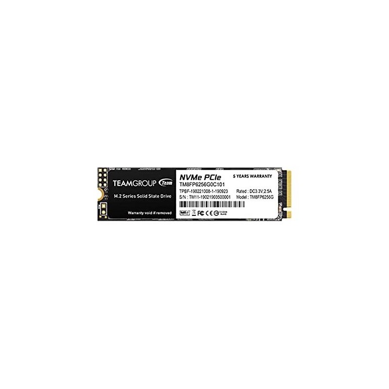 SSD Teamgroup 256GB MP33 PCIe M.2 TM8FP6256G0C101 PCIe 3.0 x4 NVME