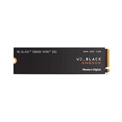 SSD WD Black 1TB SN850X Gaming NVME M.2 PCIe WDS100T2X0E PCIe 4.0 x4