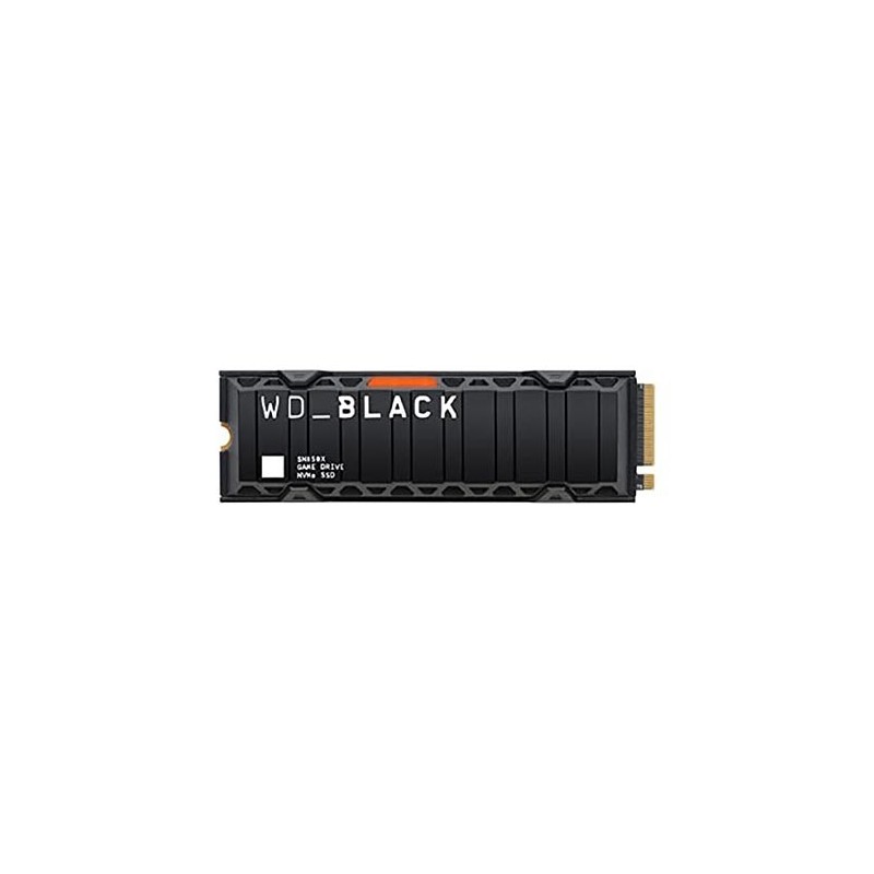 SSD WD Black 1TB SN850X Gaming NVME M.2 PCIe WDS100T2XHE m. Kühlkörper PCIe 4.0 x4