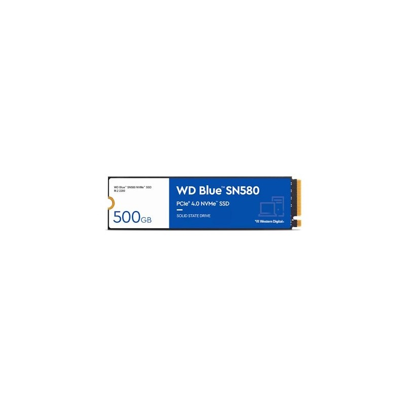 SSD WD Blue 500GB SN580 NVME M.2 PCIe 4.0 x4 WDS500G3B0E