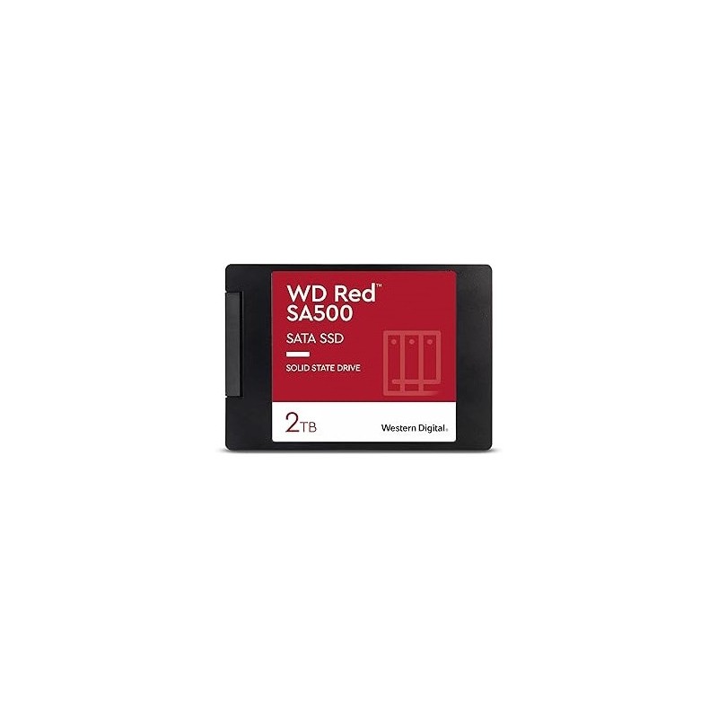 SSD WD RED SA500 2TB NAS Sata3 2,5 7mm WDS200T2R0A 3D NAND