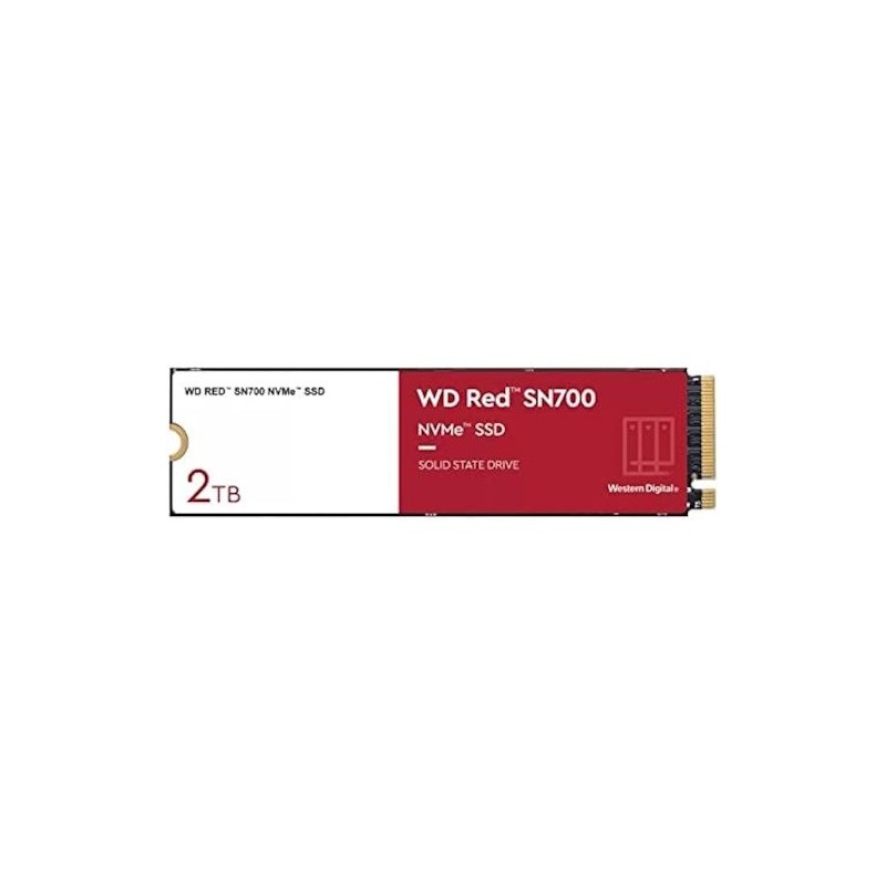 SSD WD RED SN700 2TB NAS NVME M.2 PCIe Express Gen3.0 x4 WDS200T1R0C