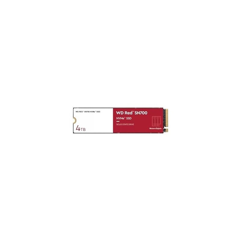 SSD WD RED SN700 4TB NAS NVME M.2 PCIe Express Gen3.0 x4 WDS400T1R0C