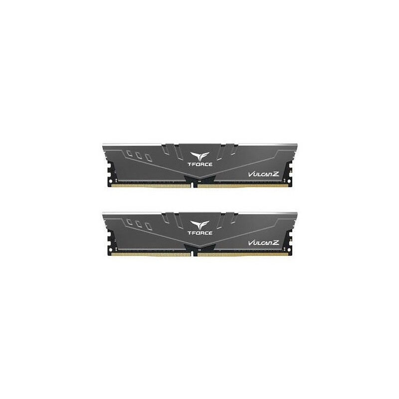 DDR4 16GB KIT 2x8GB PC 3600 Teamgroup T-Force Vulcan Z TLZGD416G3600HC18JDC01 grau