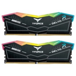 DDR5 32GB KIT 2x16GB PC 6000 Team T-Force Delta RGB FF3D532G6000HC38ADC01 schwarz