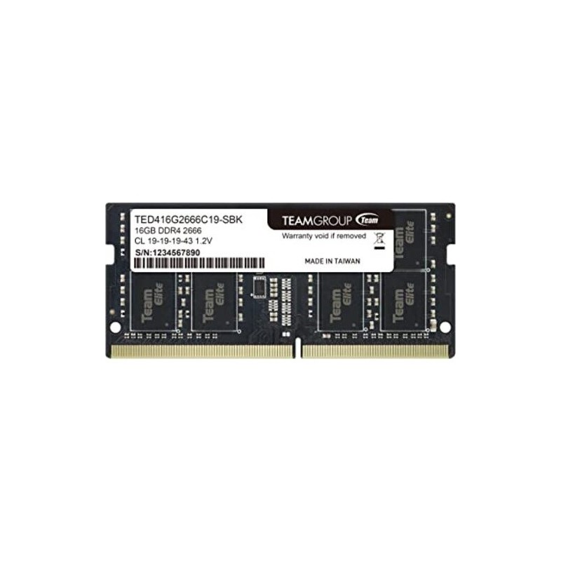 S/O 16GB DDR4 PC 2666 Team Elite retail TED416G2666C19-S01