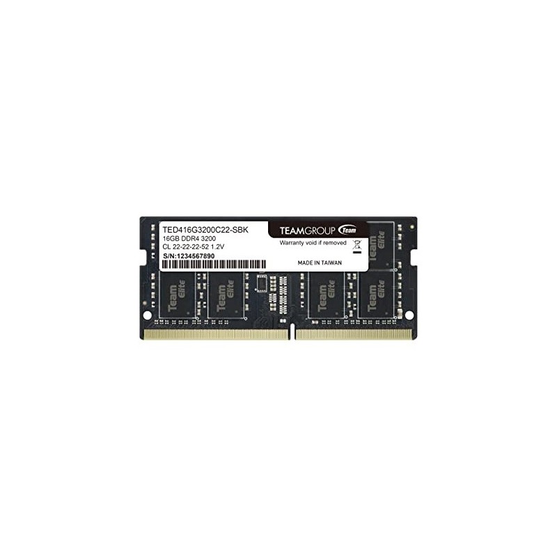 S/O 16GB DDR4 PC 3200 Team Elite retail TED416G3200C22-S01