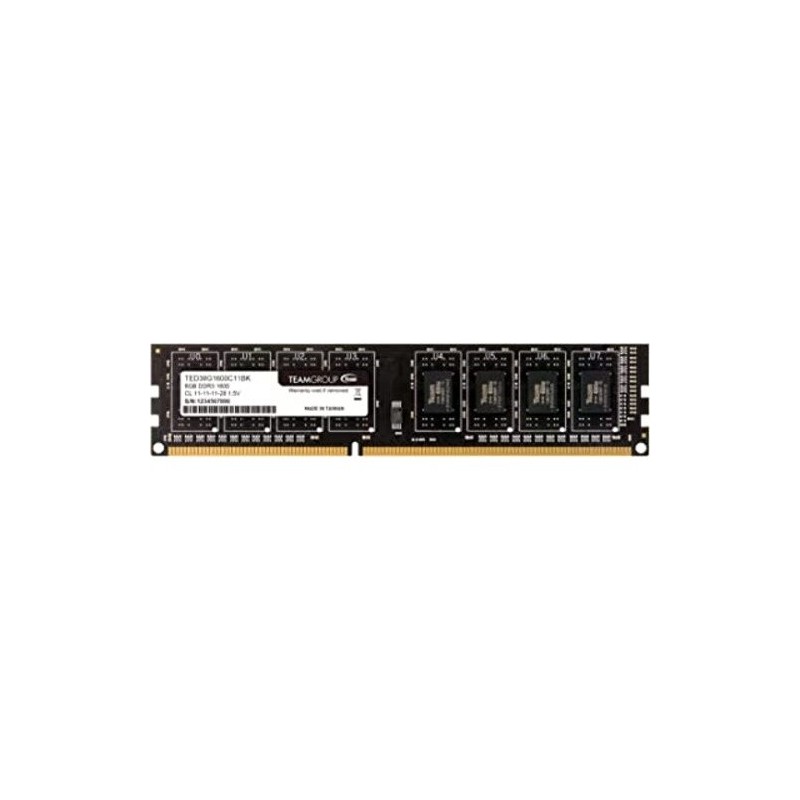 DDR3 8GB PC 1600 Team Group Elite CL11 retail 1x8GB