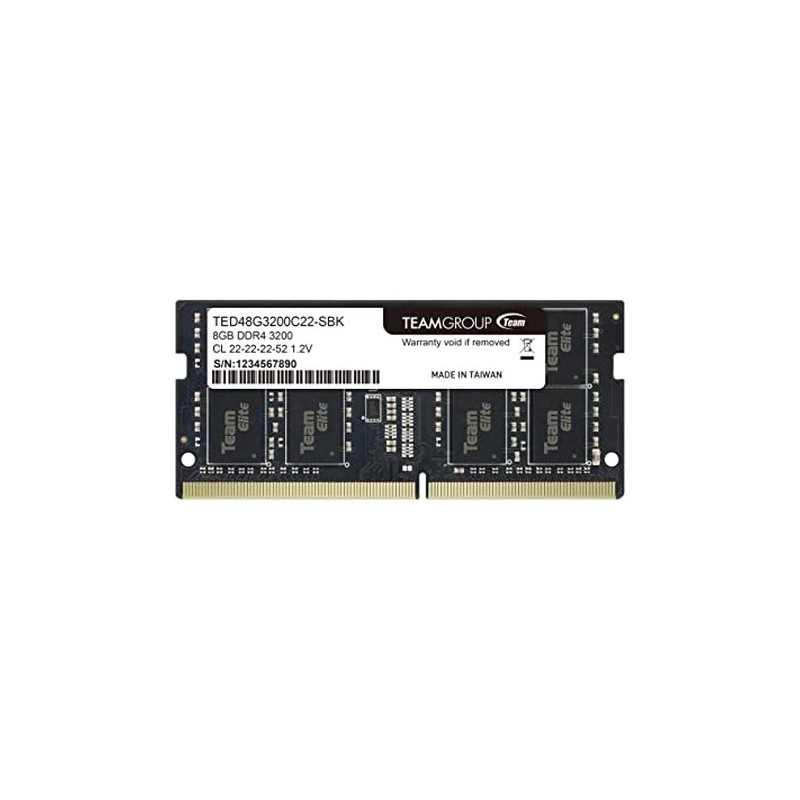 S/O 8GB DDR4 PC 3200 Team Elite retail TED48G3200C22-S01