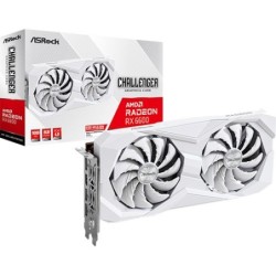 VGA ASRock Radeon RX 6600 8GB Challenger White