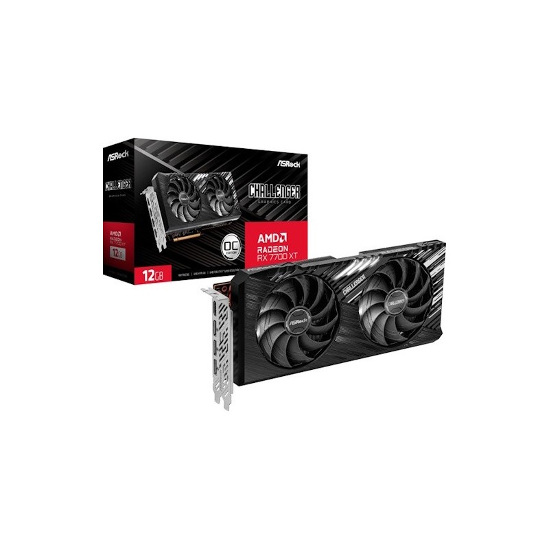 VGA ASRock Radeon RX 7700 XT 12GB Challenger OC