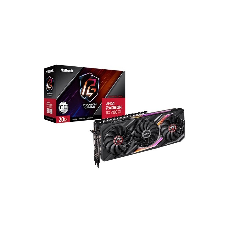 VGA ASRock Radeon RX 7900 XT 20GB Phantom Gaming OC