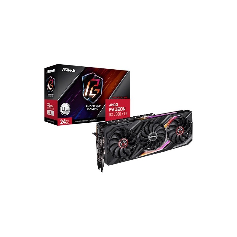 VGA ASRock Radeon RX 7900 XTX 24GB Phantom Gaming OC