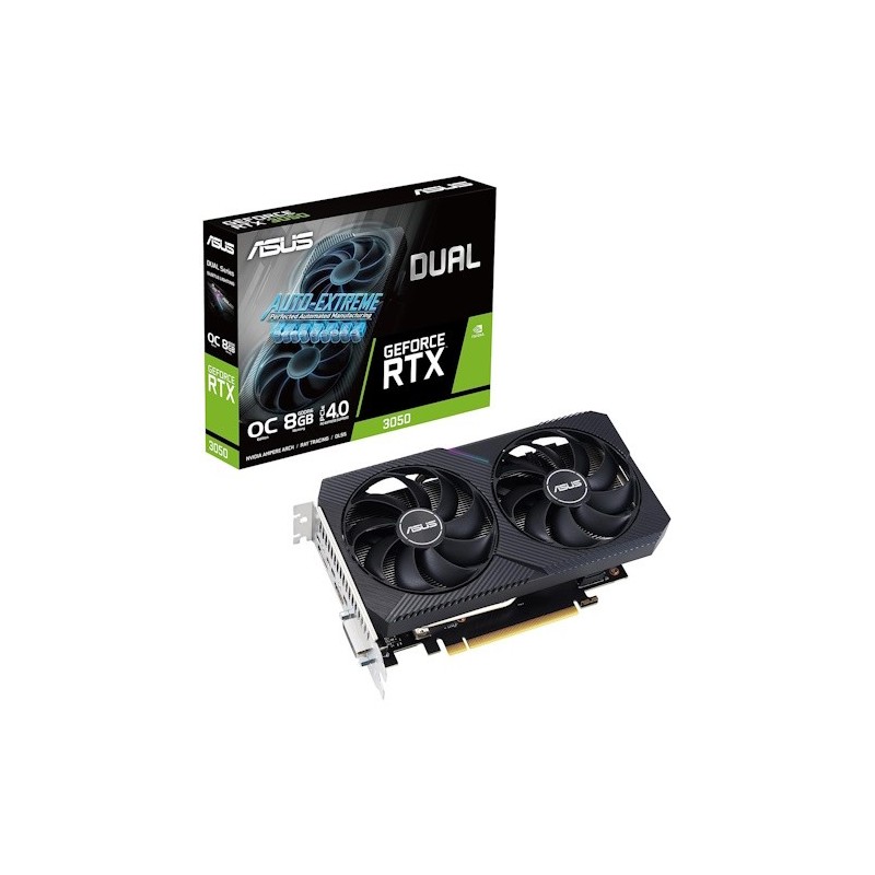 VGA Asus GeForce® RTX 3050 8GB DUAL OC LHR V2