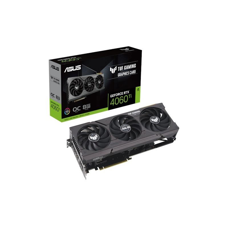 VGA Asus GeForce® RTX 4060TI 8GB TUF Gaming OC