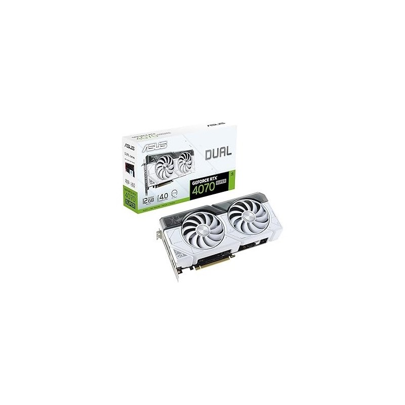 VGA Asus GeForce® RTX 4070 Super 12GB Dual White