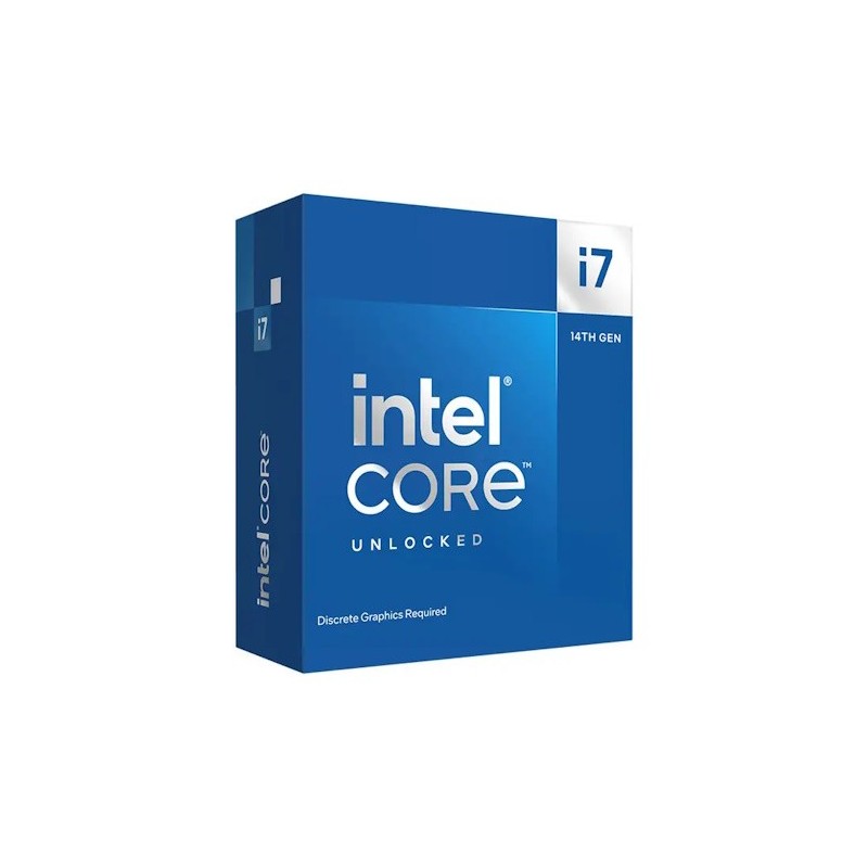 Intel Box Core i7 Prozessor i7-14700KF 3,40GHz 33M Raptor Lake-S Refresh