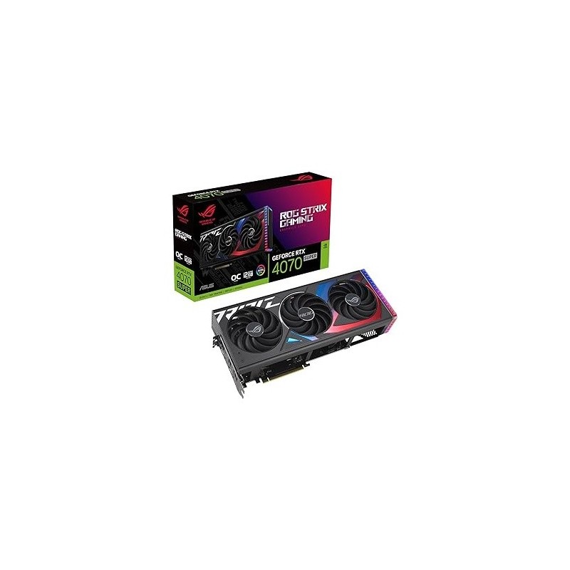 VGA Asus GeForce® RTX 4070 Super 12GB ROG STRIX Gaming OC