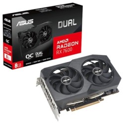 VGA Asus Radeon RX 7600 8GB Dual OC V2