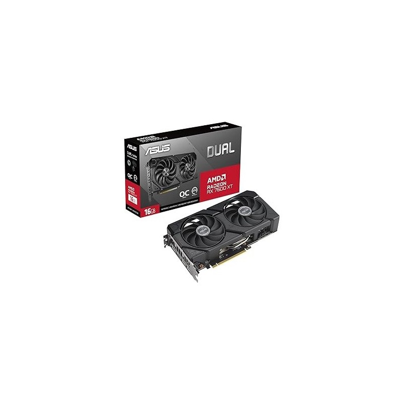 VGA Asus Radeon RX 7600 XT 16GB DUAL OC