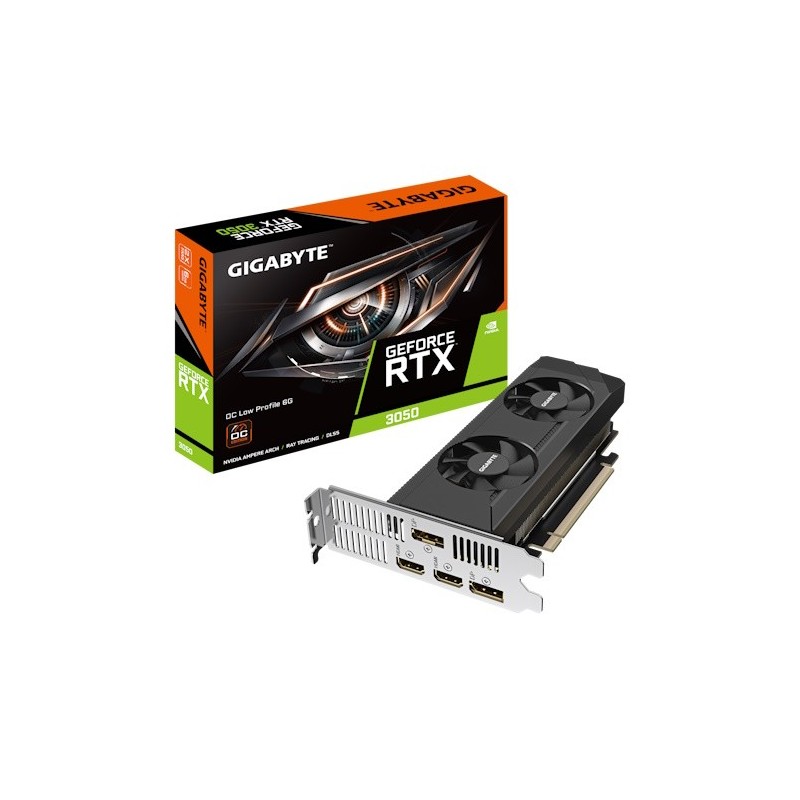 VGA Gigabyte GeForce® RTX 3050 6GB OC Low Profile