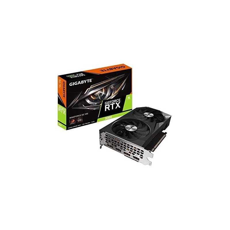 VGA Gigabyte GeForce® RTX 3060 12GB WINDFORCE OC 2.0 (LHR)