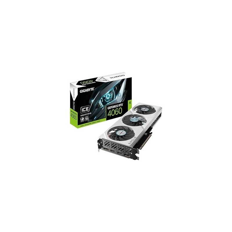 VGA Gigabyte GeForce® RTX 4060 8GB EAGLE OC ICE