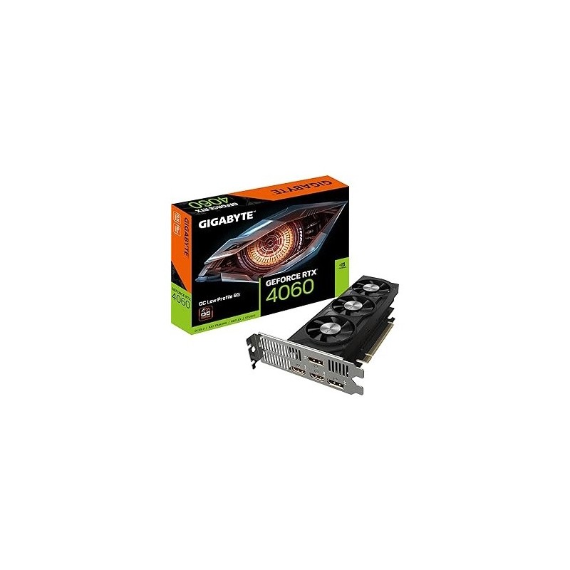 VGA Gigabyte GeForce® RTX 4060 8GB OC Low Profile