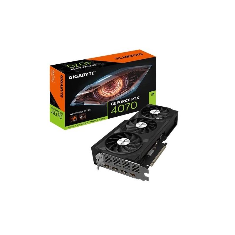 VGA Gigabyte GeForce® RTX 4070 12GB WindforceOC