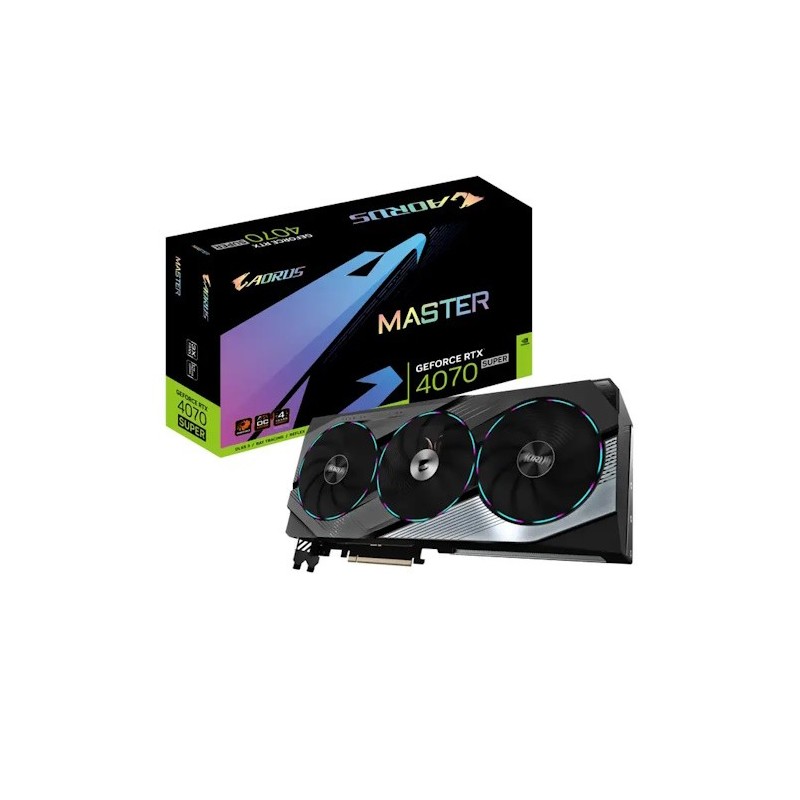 VGA Gigabyte GeForce® RTX 4070 SUPER 12GB AORUS MASTER