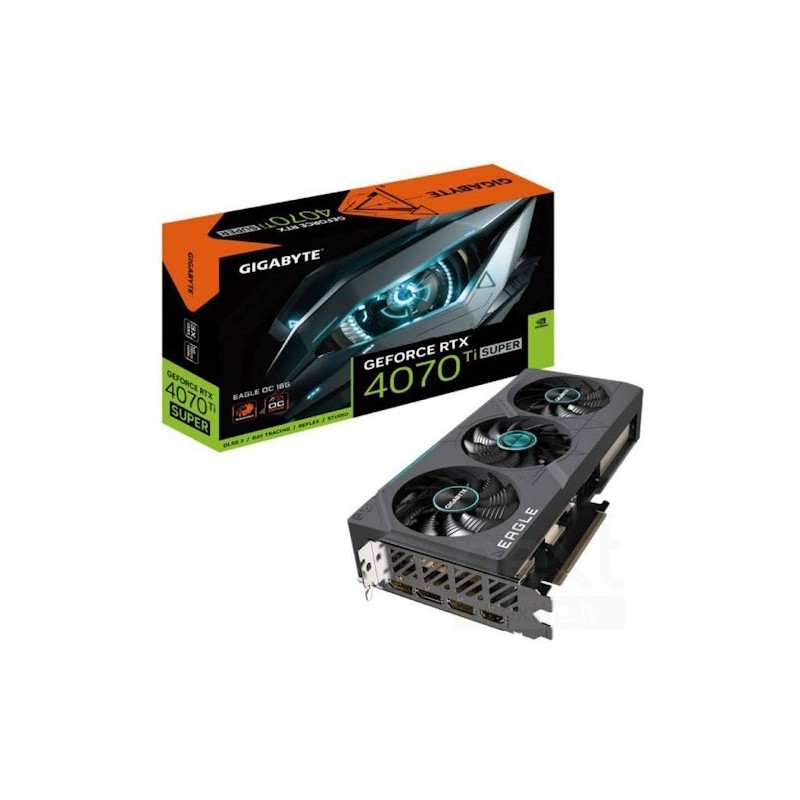 VGA Gigabyte GeForce® RTX 4070 Ti SUPER 16GB EAGLE OC ICE