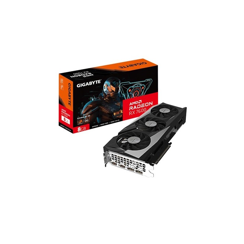 VGA Gigabyte Radeon RX 7600 GAMING 8GB OC