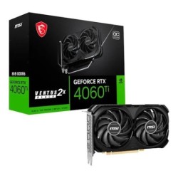 VGA MSI GeForce® RTX 4060 TI 8GB VENTUS 2X BLACK OC