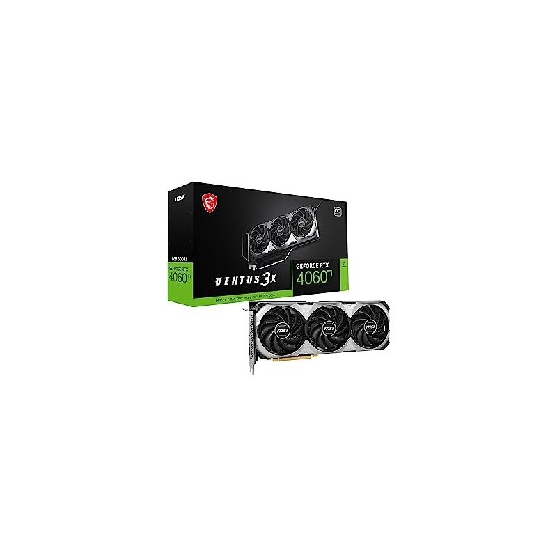 VGA MSI GeForce® RTX 4060 TI 8GB Ventus 3X E OC