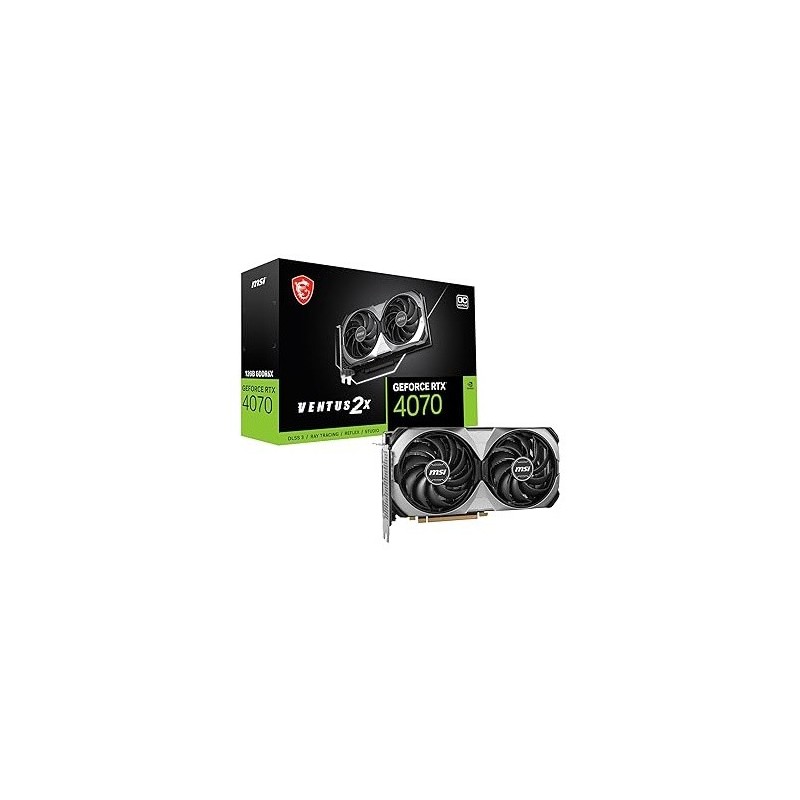 VGA MSI GeForce® RTX 4070 12GB Ventus 2X E 12G OC