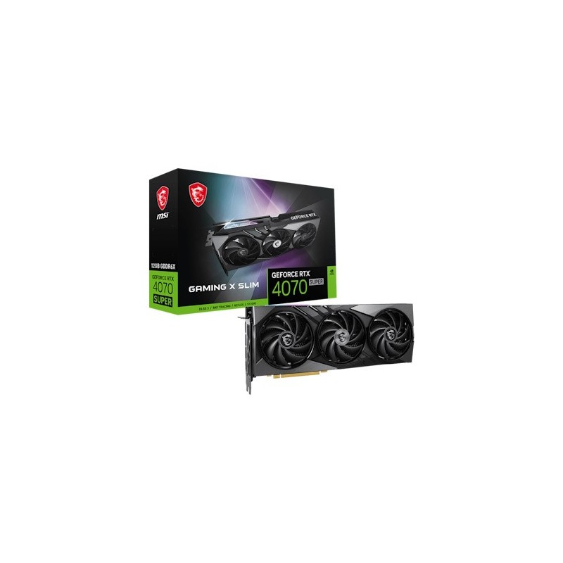 VGA MSI GeForce® RTX 4070 Super 12GB Gaming X SLIM