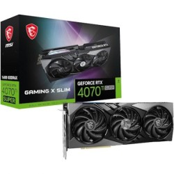 VGA MSI GeForce® RTX 4070 TI SUPER 16GB Gaming X Slim