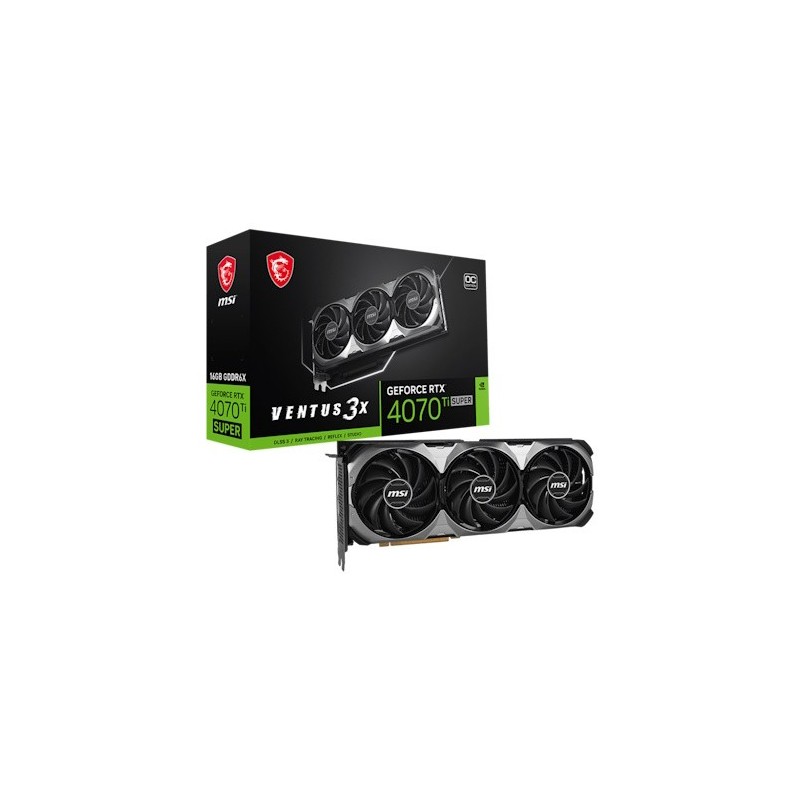 VGA MSI GeForce® RTX 4070 TI SUPER 16GB Ventus 3X OC